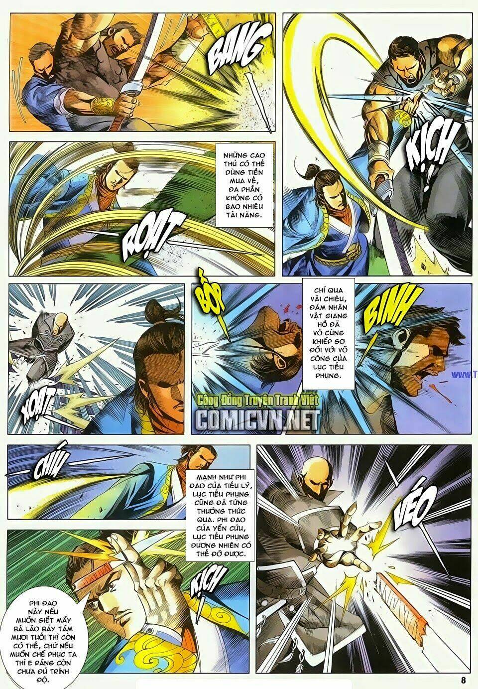 cổ long quần hiệp truyện chapter 83 8