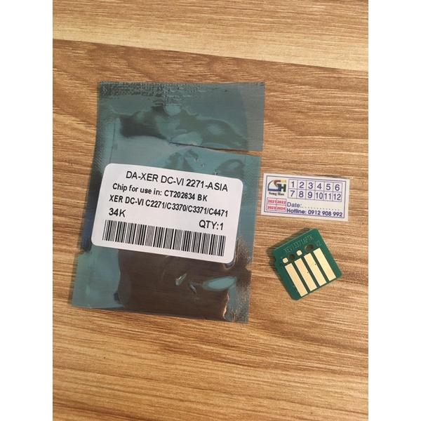 Chíp mực Fuji Xerox DC 6 -C2271/3371/4471/5571/6671/7771 - Đen/xanh/đỏ/vàng