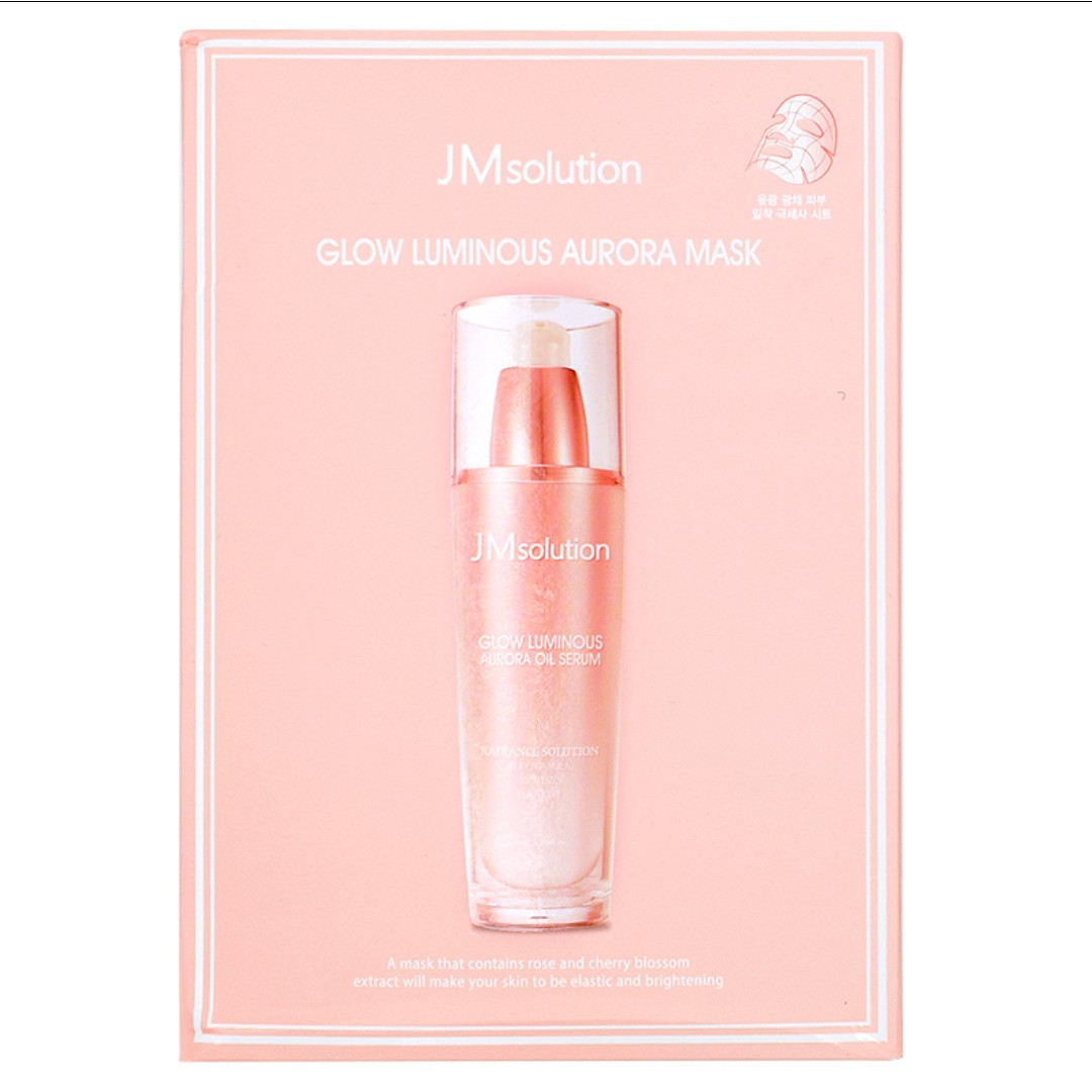 Bộ 10 mặt nạ JMsolution Glow Luminous Aurora Mask