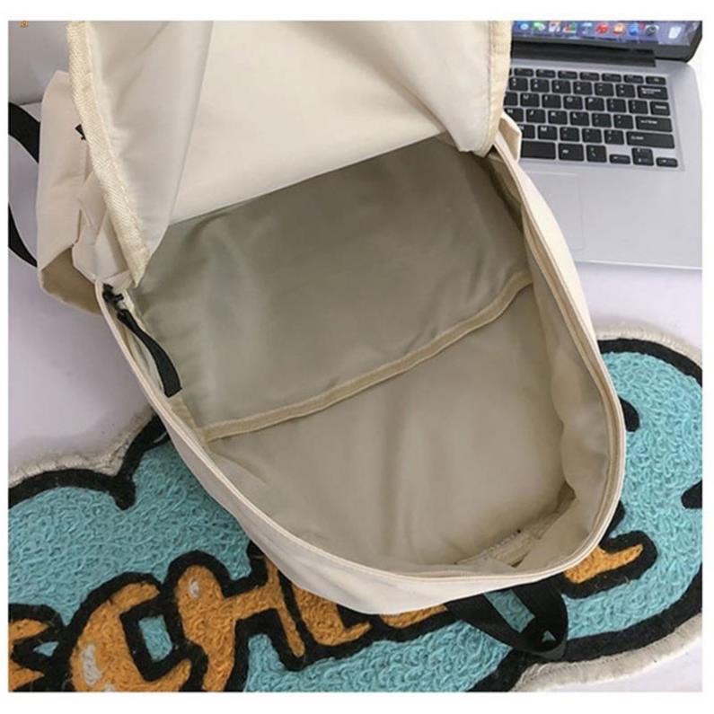 Balo Cao Cấp - Phong Cách Ulzzang Hàn Quốc Nam Nữ Thời Trang Cute Dễ Thương Basic - DRU BL030 - Hàng Chính Hãng
