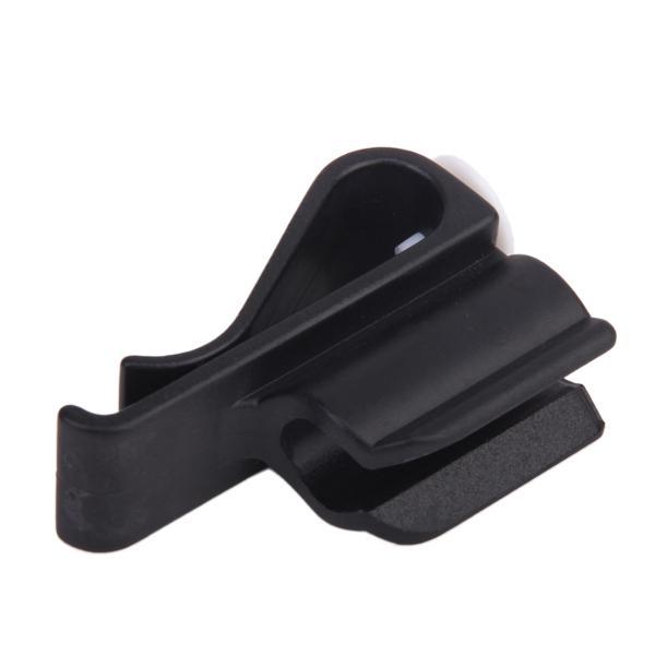 3Pcs Black Golf Bag Clip on Putter Holder Golf Organizer Ball Marker