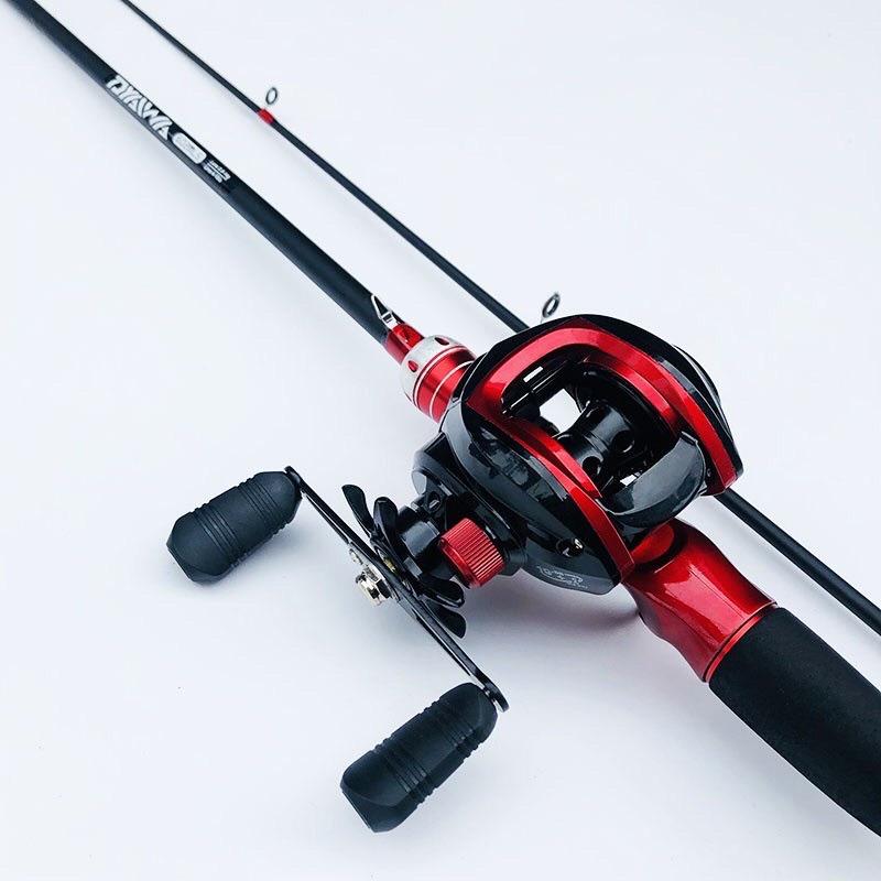 Bộ cần câu lure máy ngang DYAWA kèm phụ kiện - AnhNamFishing