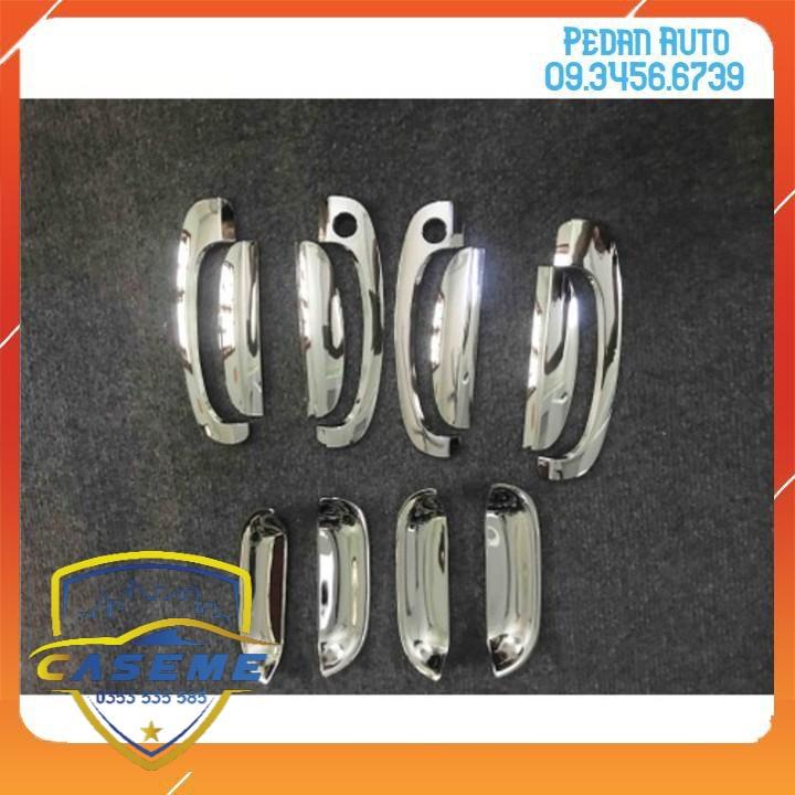 Bộ ốp tay và hõm cửa xe Hyundai Getz mạ crom