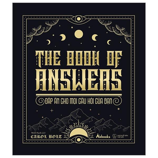 Sách The Book Of Answers Đáp Án Cho Mọi Câu Hỏi Của Bạn