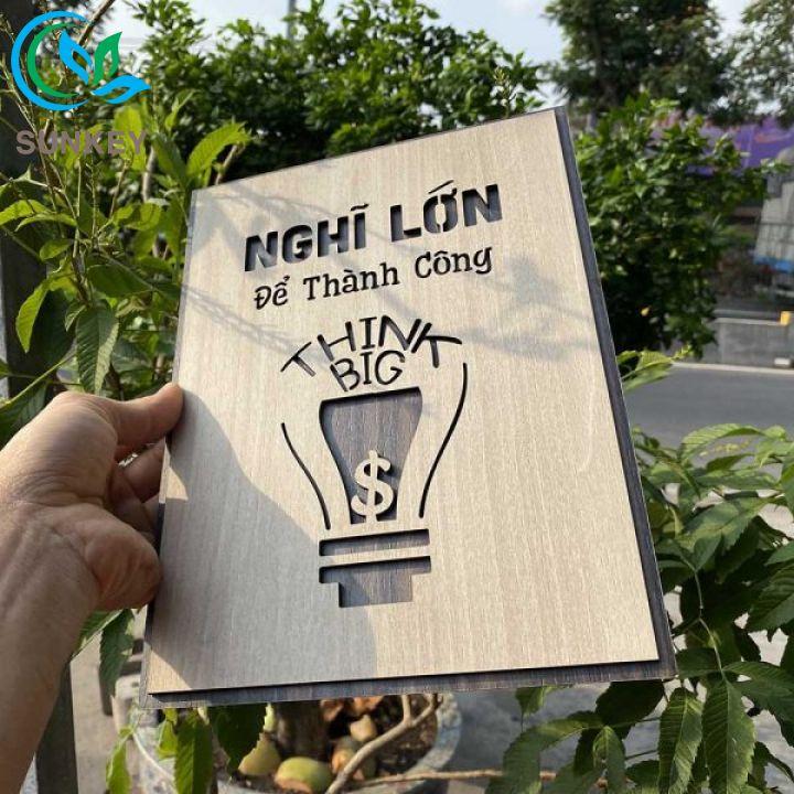 Tranh Treo Tường Trang Trí Decor - Tranh Động Lực Slogan -Trang Trí Nhà Cửa, Văn Phòng Làm Việc, Tạo Động Lực