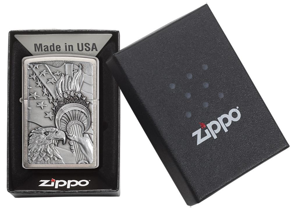 Bật Lửa Zippo Patriotic Eagle 20895