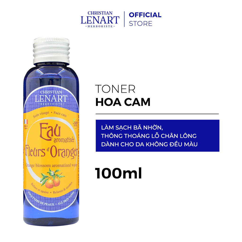 Toner Hoa Cam Christian Lenart (100ml)