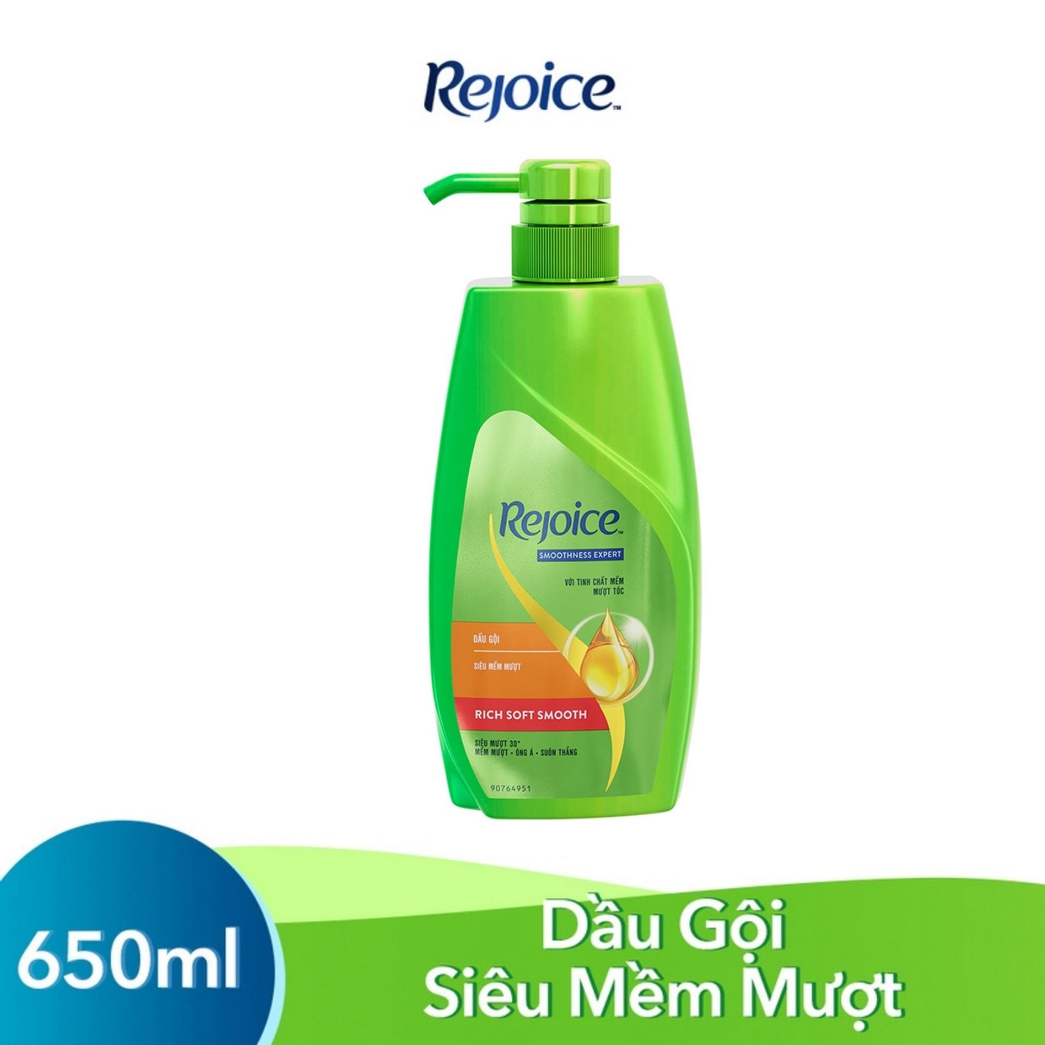 Dầu Gội Rejoice Siêu Mượt (650g)