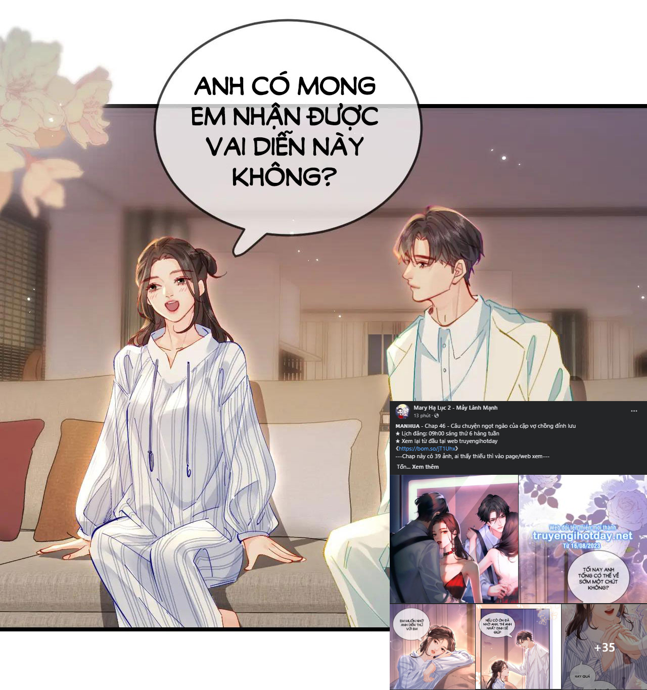 câu chuyện ngọt ngào của cặp vợ chồng đỉnh lưu chapter 46.2 13