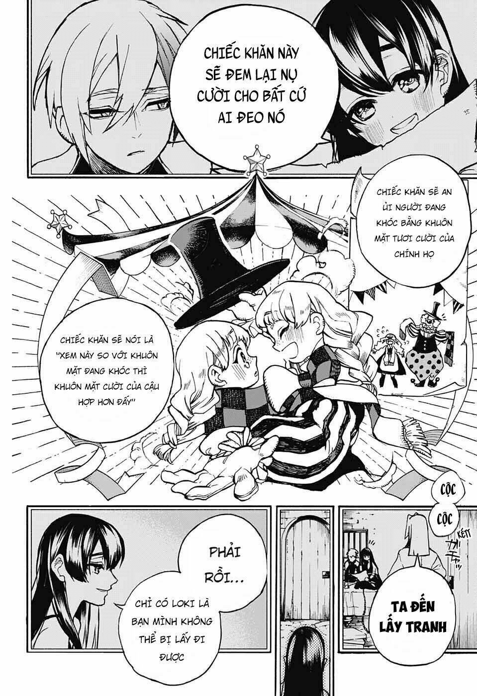 những bức họa quái dị của phù thủy chapter 12 23