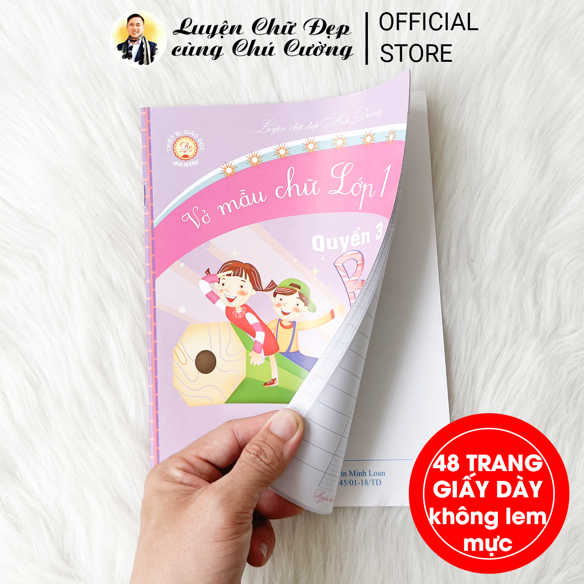 4 vở tập viết lớp 1, vở luyện chữ đẹp cho bé