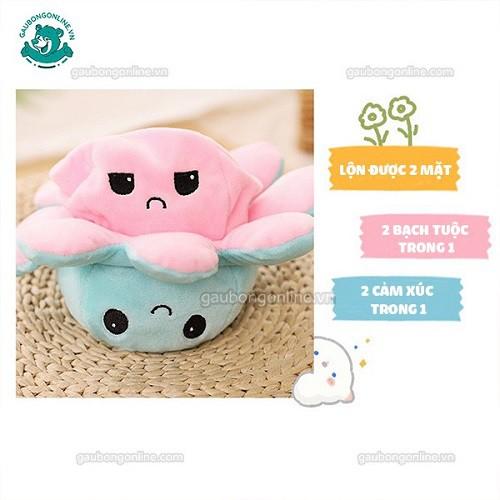 Gâu Bông Bạch Tuộc Cảm Xúc 2 Mặt  Size 20-30cm