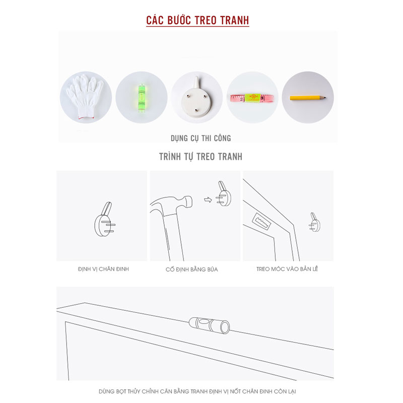 Tranh Trang Trí Tráng Gương PVC-HD Họa Tiết Hươu Nai Phong Thủy Biểu Tượng Cho sự Trường Thọ, Tài Lộc, Sung Túc 50x70cm