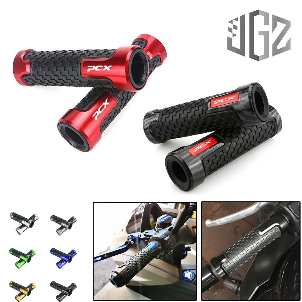 Cặp bọc tay lái xe máy 7/ 8" 22mm bằng sợi carbon cho Honda Pcx150 Pcx125