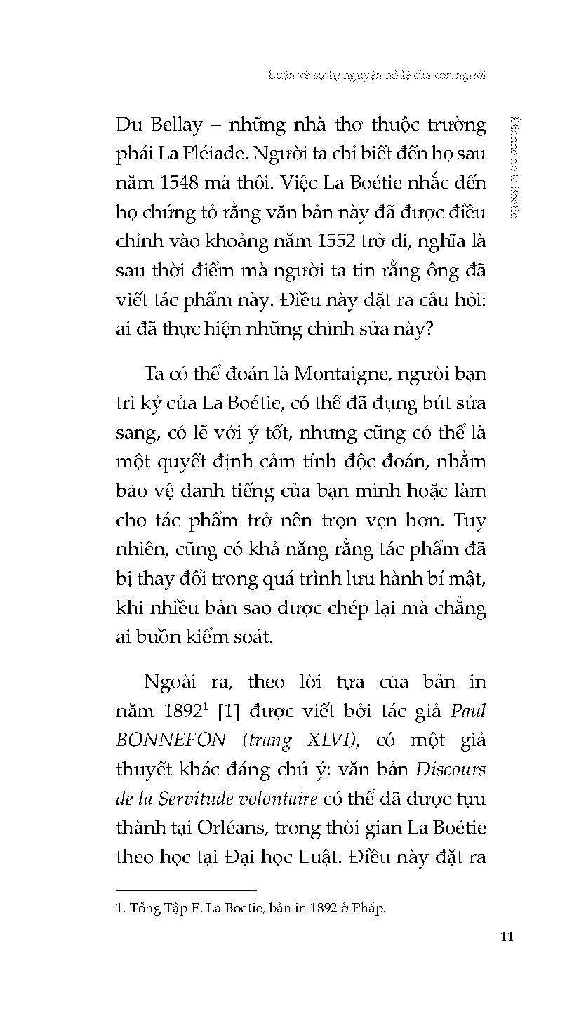 Sách - Luận Về Sự Tự Nguyện Nô Lệ Của Con Người