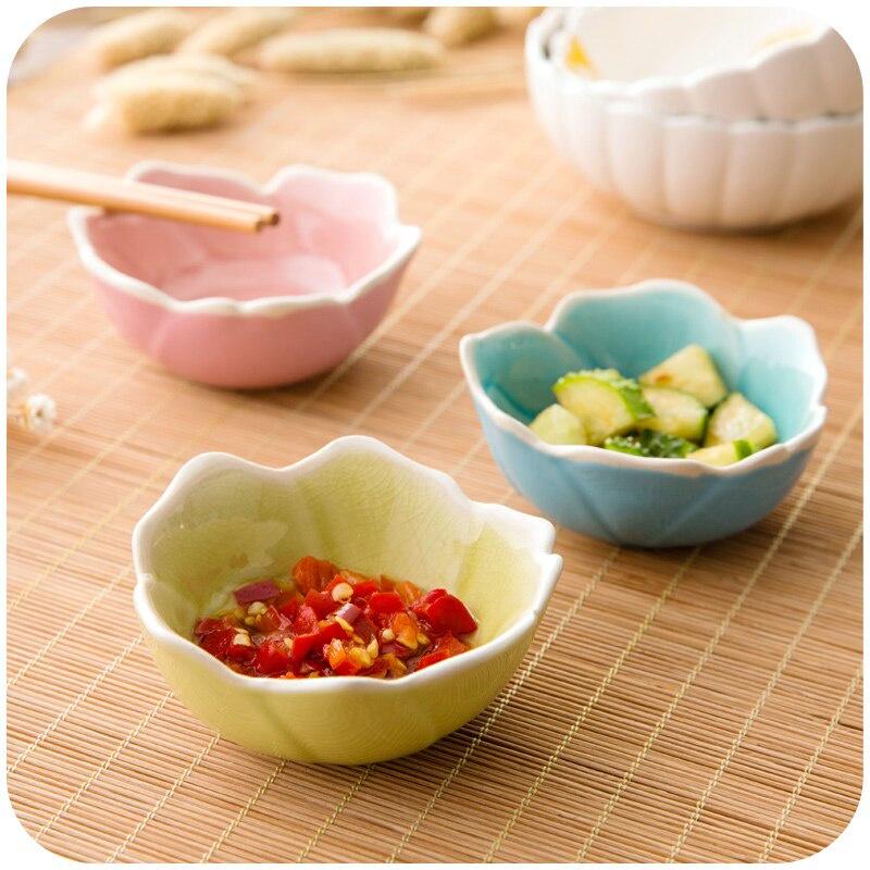1pc Japanese Tableware Plate Dish Flavored Vinegar Sauce Dish Ceramic Dish Snack Dish Soy