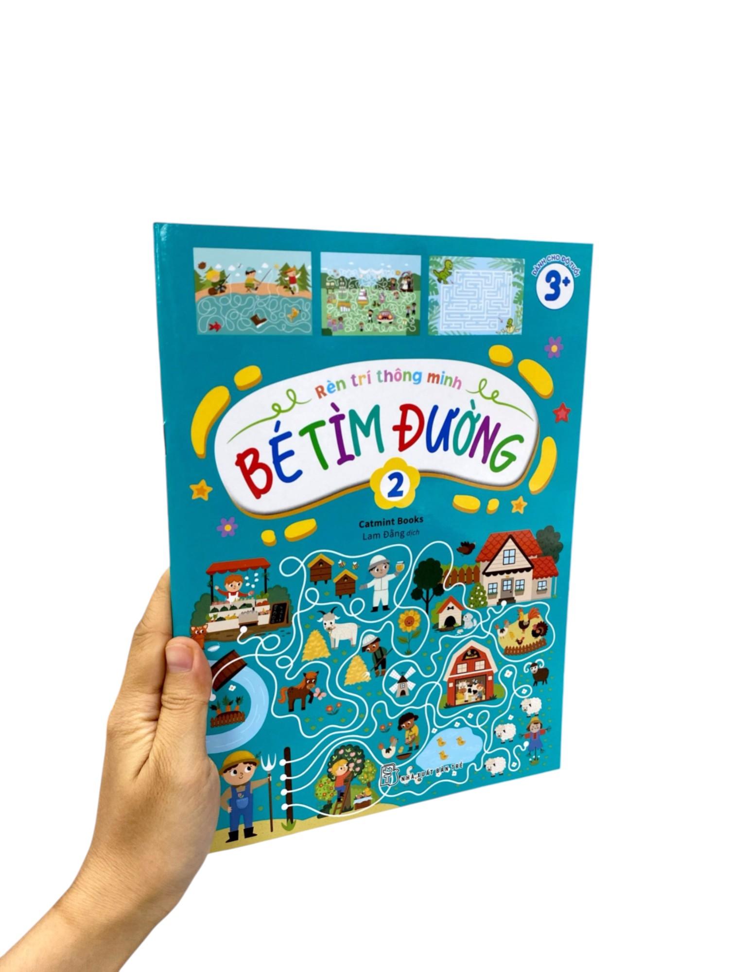 Sách - Rèn Trí Thông Minh - Bé Tìm Đường - Tập 2
