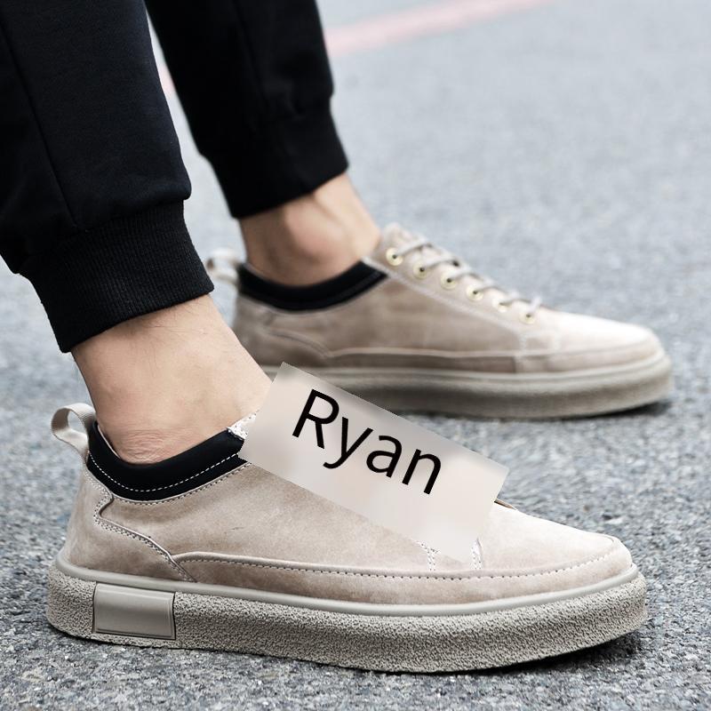 Khuyến mại skate giày lưới đôi giày màu đỏ những người yêu thích giày giày thể thao tăng chiều cao ngoài trời