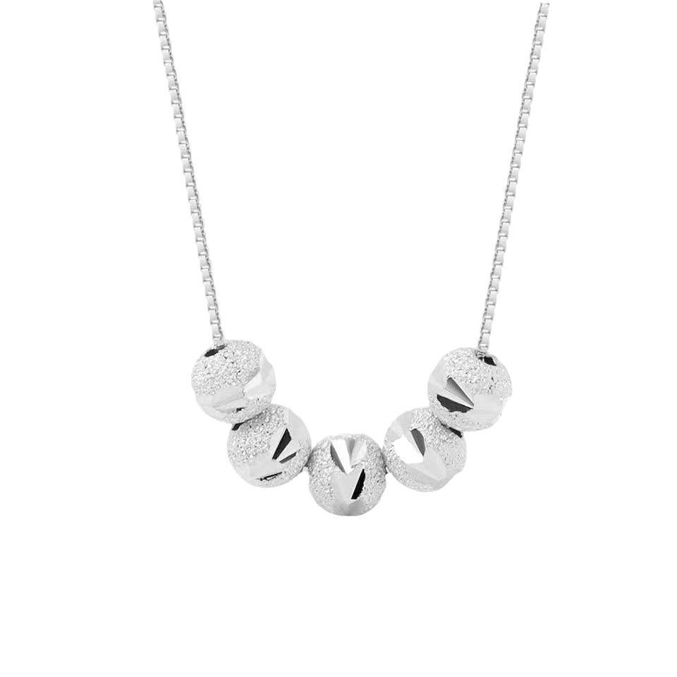 Dây chuyền titan cao cấp bi tròn hottrend CiCi Accessories trang sức nữ sang trọng cá tính