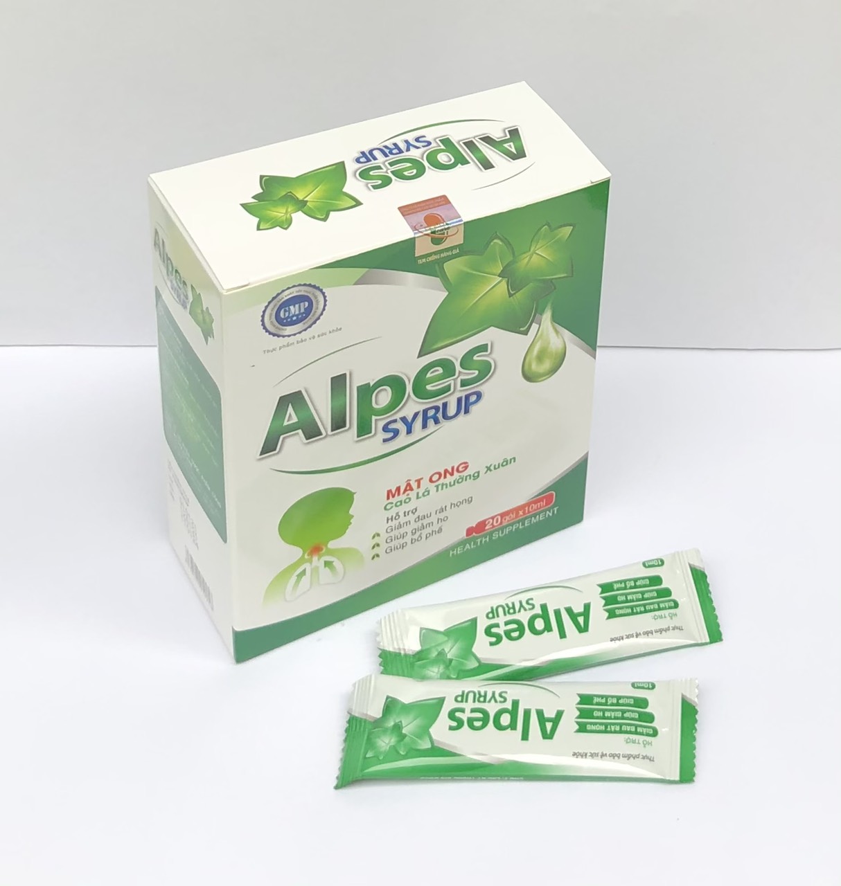 Siro Ho Alpes Hộp 20 gói x 10ml