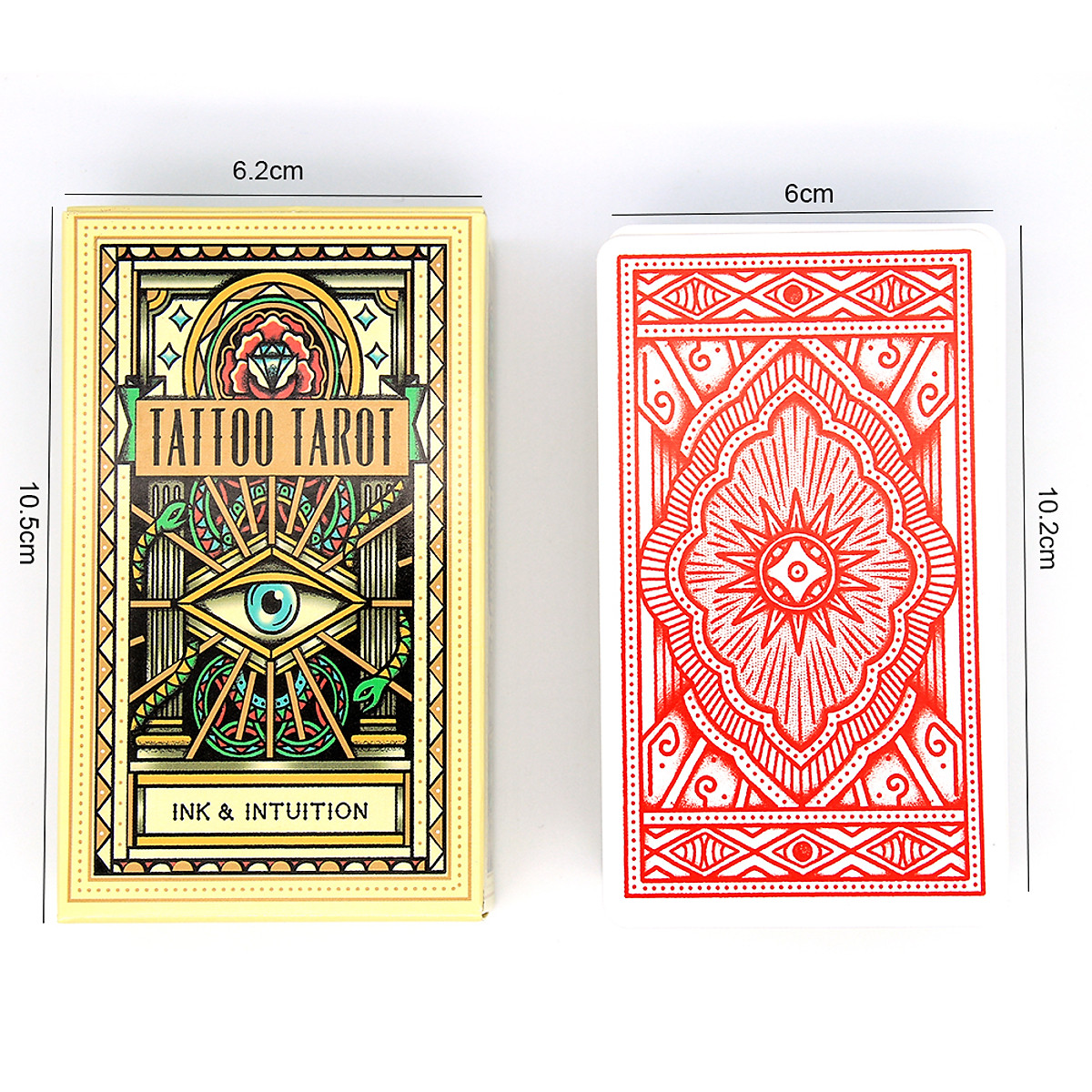 {KÈM QUÀ TẶNG} Bộ Tarot Tattoo Tarot Ink & Intuition Bài Bói