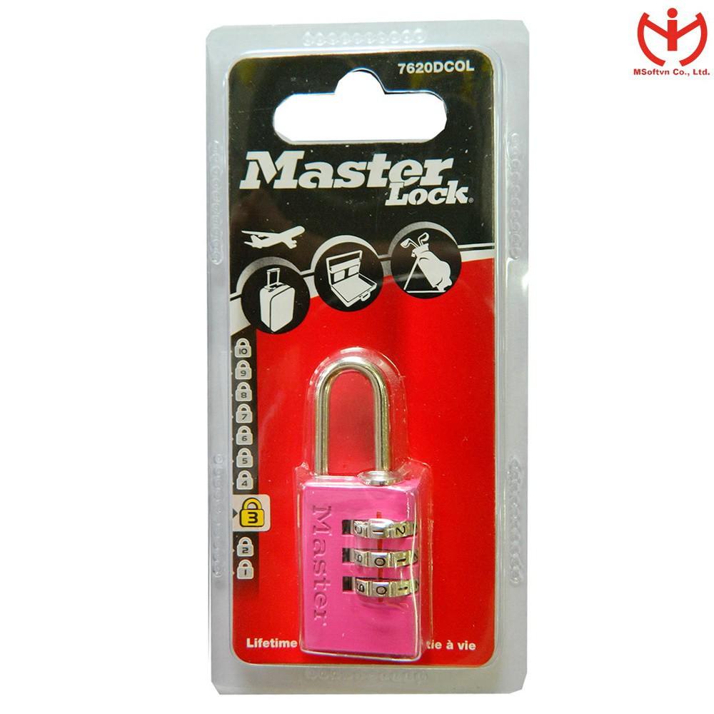 Ổ khóa số Vali Master Lock 7620 EURDCOL - MSOFT