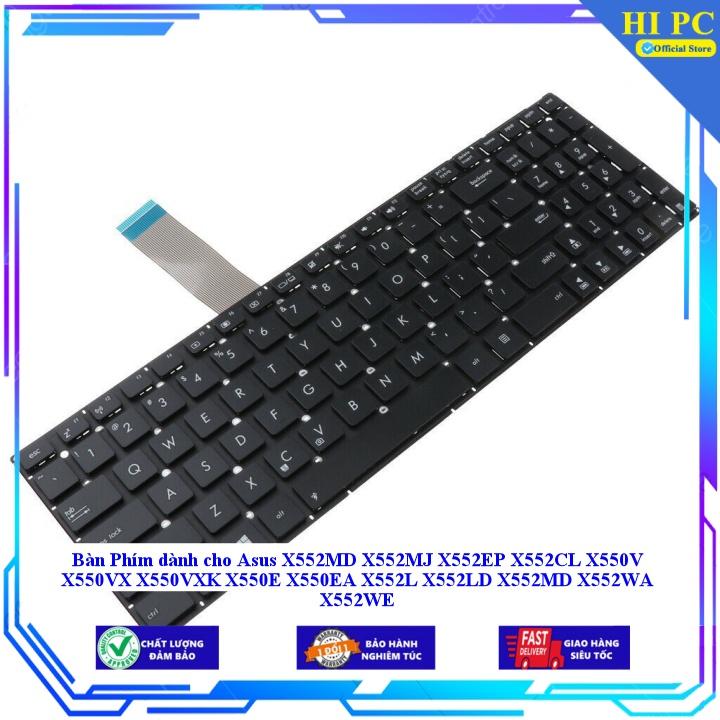 Bàn Phím dành cho Asus X552MD X552MJ X552EP X552CL X550V X550VX X550VXK X550E X550EA X552L X552LD X552MD X552WA X552WE - Hàng Nhập Khẩu