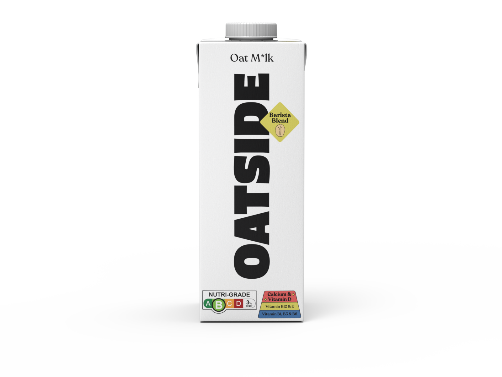 Thùng 6 hộp Sữa yến mạch OATSIDE vị nguyên bản Barista Blend 1L