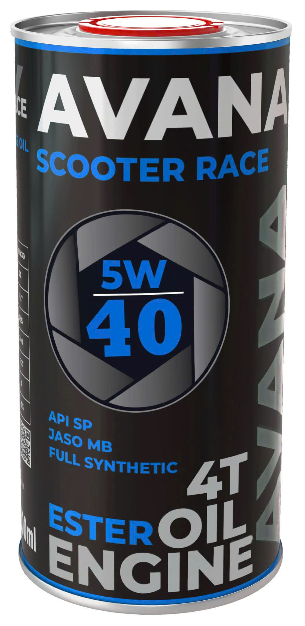 Nhớt Xe Tay Ga AVANA SCOOTER RACE 5W40 800 ml API SP/JASO MB ESTER