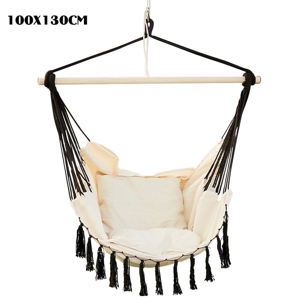 Di Động Võng Ghế Du Lịch Cắm Trại Treo Võng ĐẦM TUA RUA Ghế Ngồi Xích Đu Sân Vườn Trong Nhà Cắm Trại Ngoài Trời Đồ Nội Thất