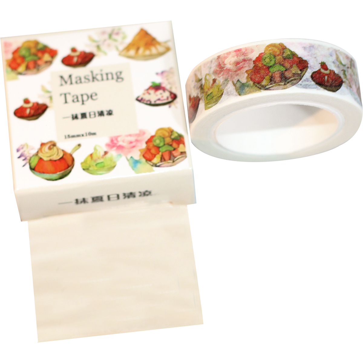 Băng Keo Giấy Trang Trí Masking Tape - Món Ăn