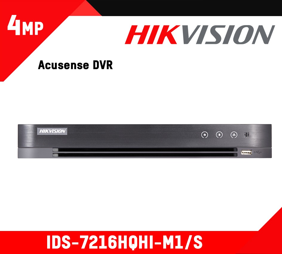 Đầu ghi hình Camera 16 kênh Hybrid TVI-IP TURBO 5.0Mp HIKVISION iDS-7216HQHI-M1/S, hàng chính hãng