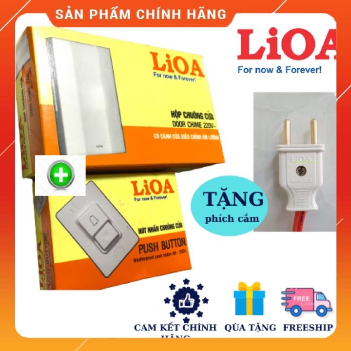 Chuông cửa điện LIOA, Hộp chuông, Nút chuông