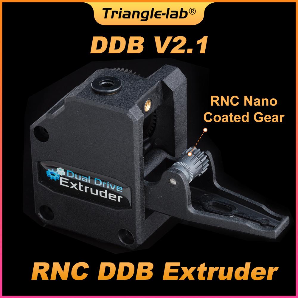 Trianglelab RNC Nano Coated Gear DDB Extruder v2.1 Bowden Outruder Dual Drive Extruder cho máy in 3D Ender3 CR10 TEVO MK8
