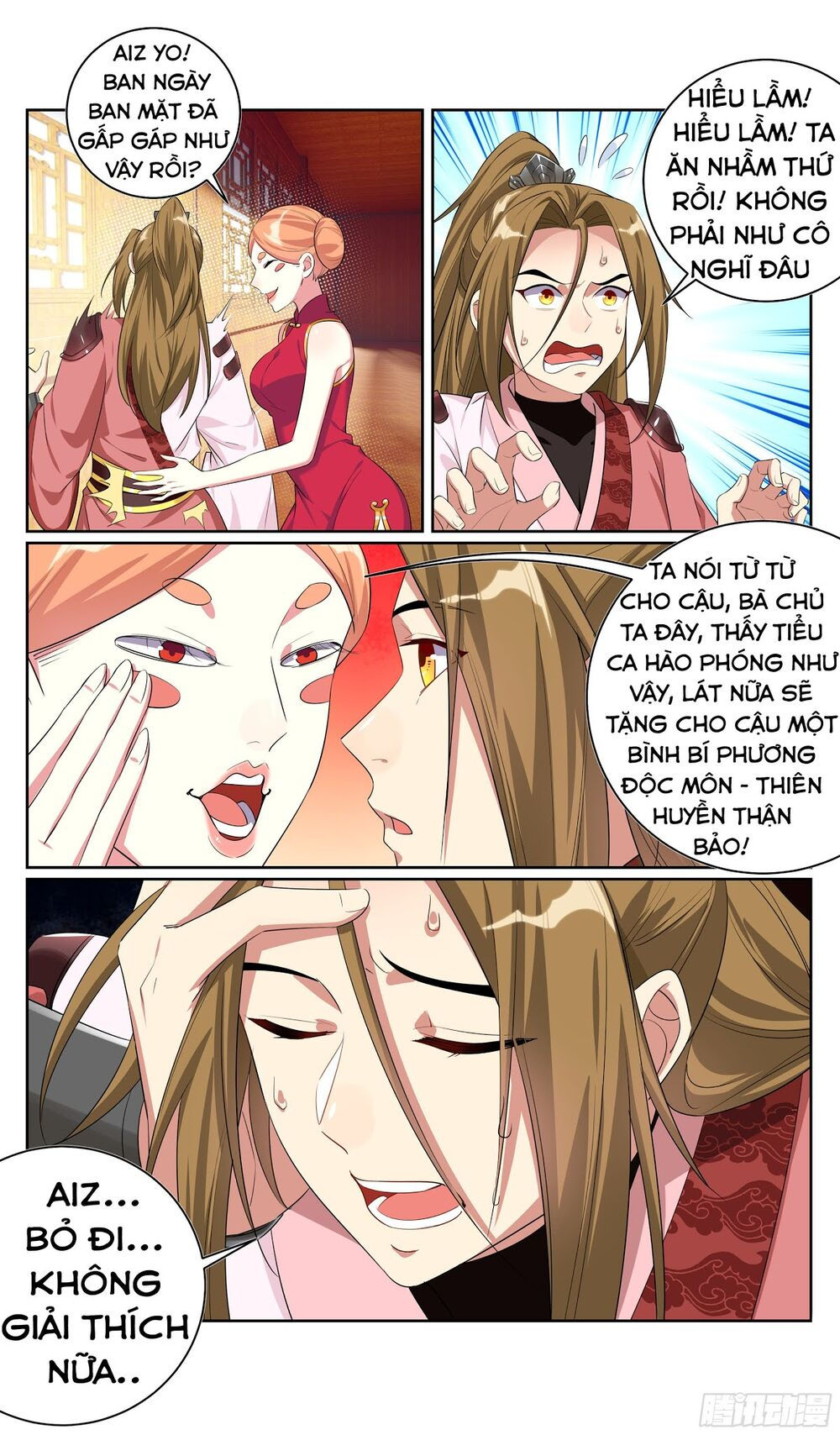 hệ thống ép ta làm nhân vật phản diện chapter 41 4