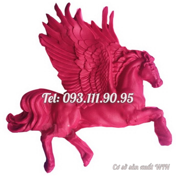 Khuôn rau câu silicon ngựa bay – Mã số 1691