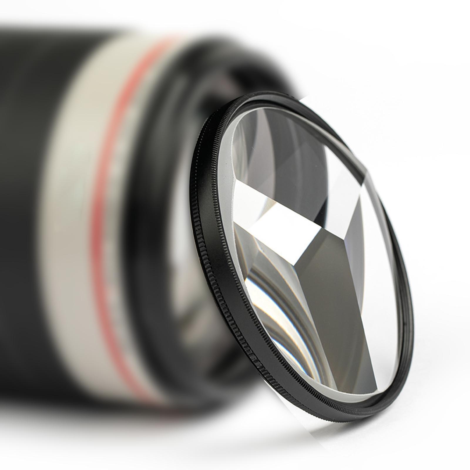 77mm Kaleidoscope Camera Filter For Photography Photo Durable Portable