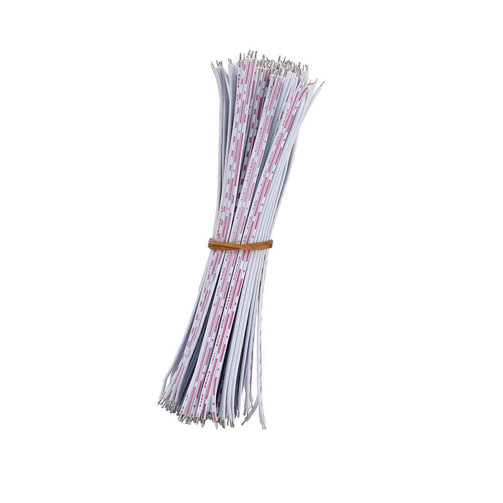 1 Set 50pcs Tin-Plated Breadboard  Cables Wires