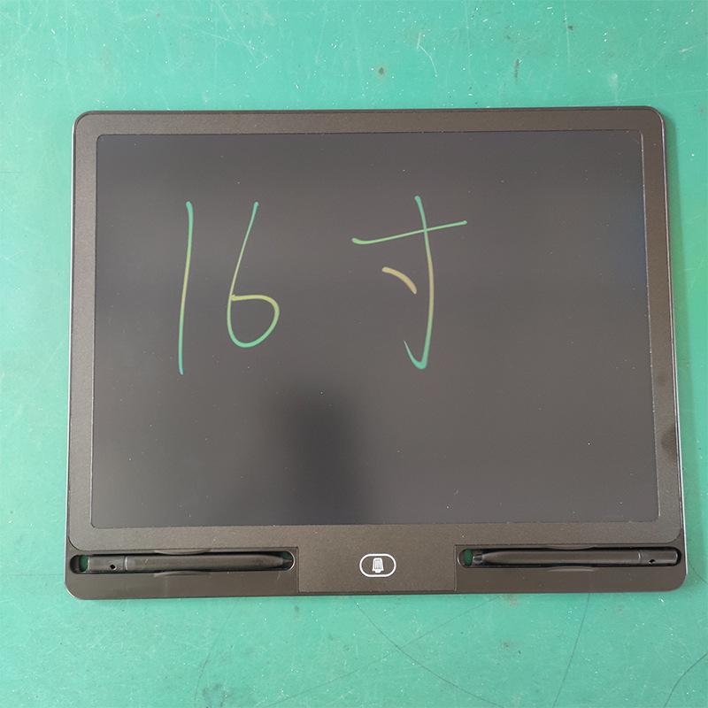Bảng viết tay LCD 16 inch một màu phong cách mới nhất Bảng vẽ dành cho trẻ em Văn phòng sinh viên Bảng vẽ graffiti LCD Bảng thực hành Bảng viết