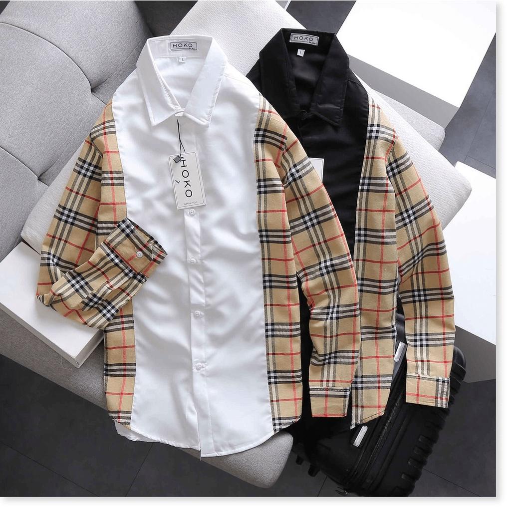 Áo sơ mi 3D TAY DÀI nam caro cực chất bao đẹp dành cho anh em THỜI TRANG KME FASHION