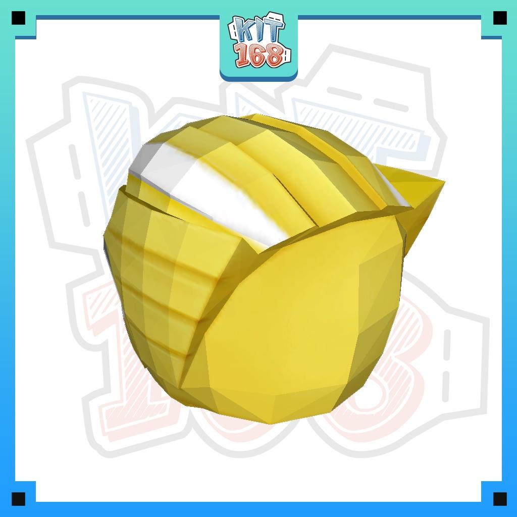 Mô hình giấy Anime Game Gaoyellow Helmet (Đội lên được)