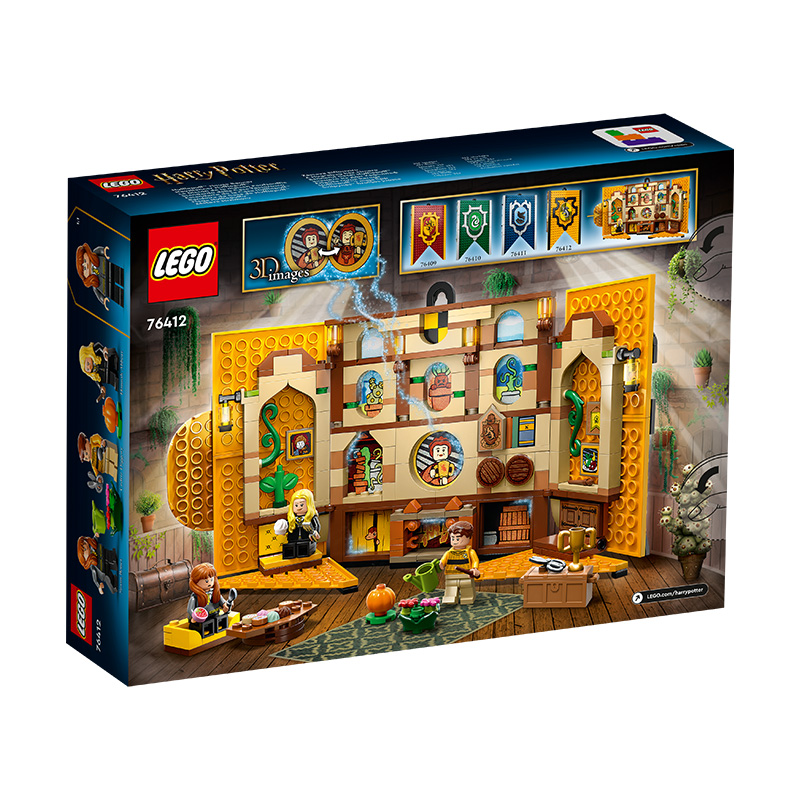 Đồ Chơi Lắp Ráp LEGO Bộ Cờ Nhà Hufflepuff 76412