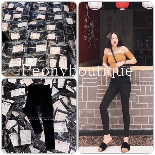 Quần legging loại xịn đẹp Quần legging cạp cao mác hàn hàng hottrend