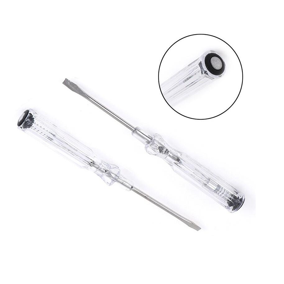 BÚT THỬ ĐIỆN TRONG SUỐT AN TOÀN 100V~500V THIẾT KẾ NHỎ GỌN DÀI 14CM SIÊU BỀN