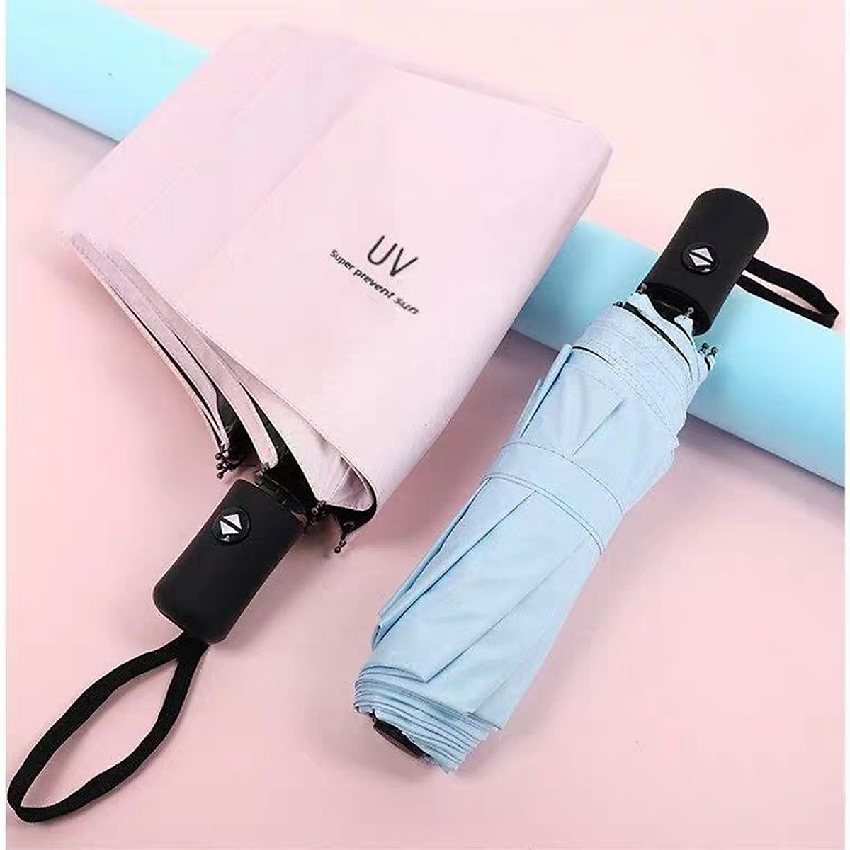 Cây Dù che Mưa , Nắng Chống Tia UV - Chính hãng
