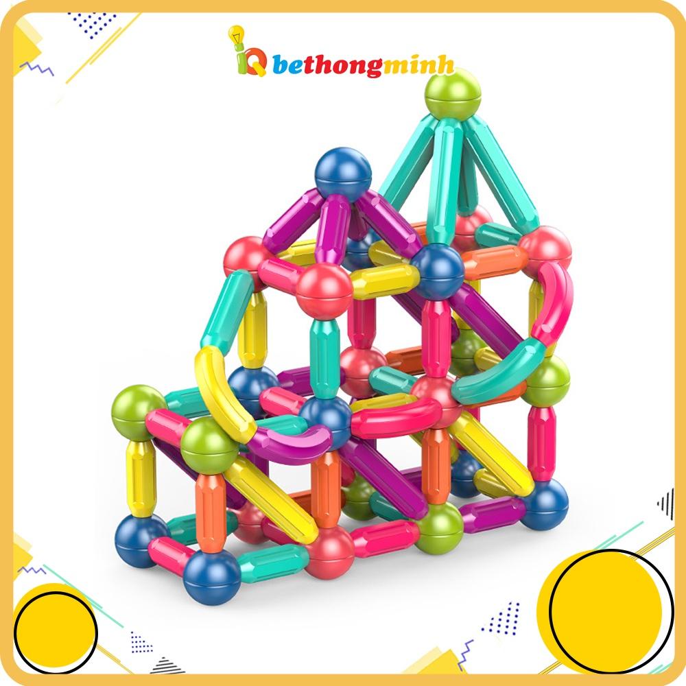 Đồ Chơi Xếp Hình Nam Châm Magnetic Stick Cho Bé 1,2,3 Tuổi Thông Minh Đồ Chơi Ghép Hình Trẻ Em Sáng Tạo & Phát Triển