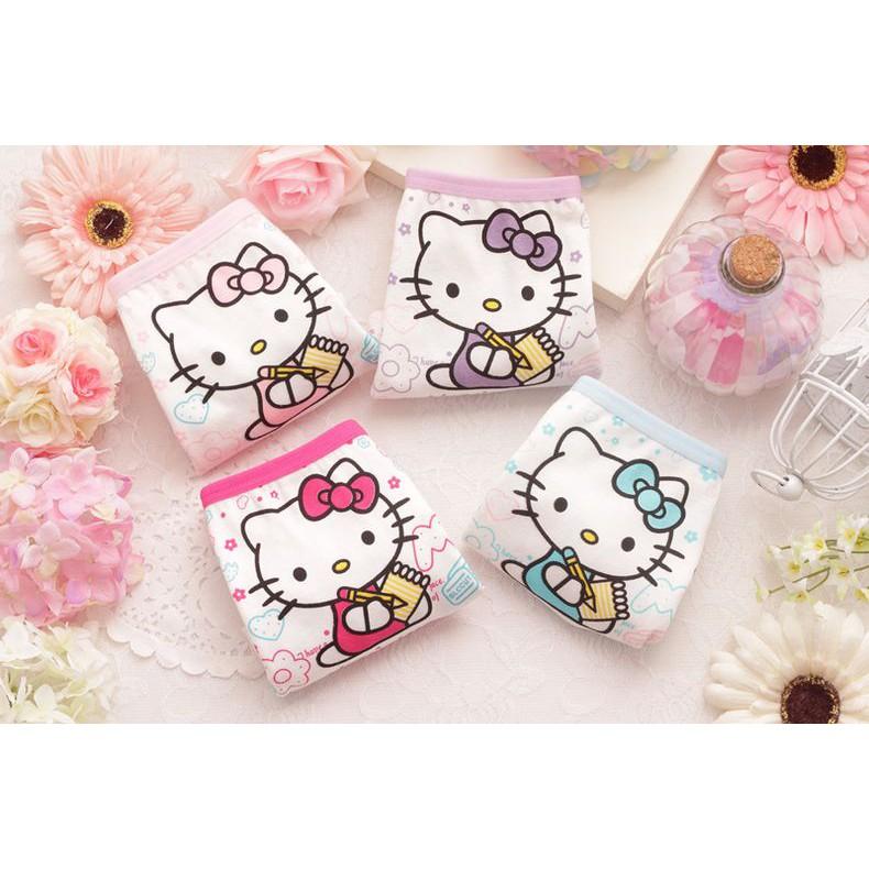 Quần Chip Hello Kitty Xinh Xắn Cho Bé Gái 8-18kg