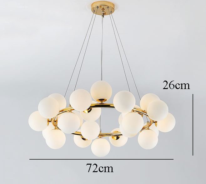 Đèn chùm PASTO phong cách châu Âu sang trọng trang trí nhà cửa hiện đại