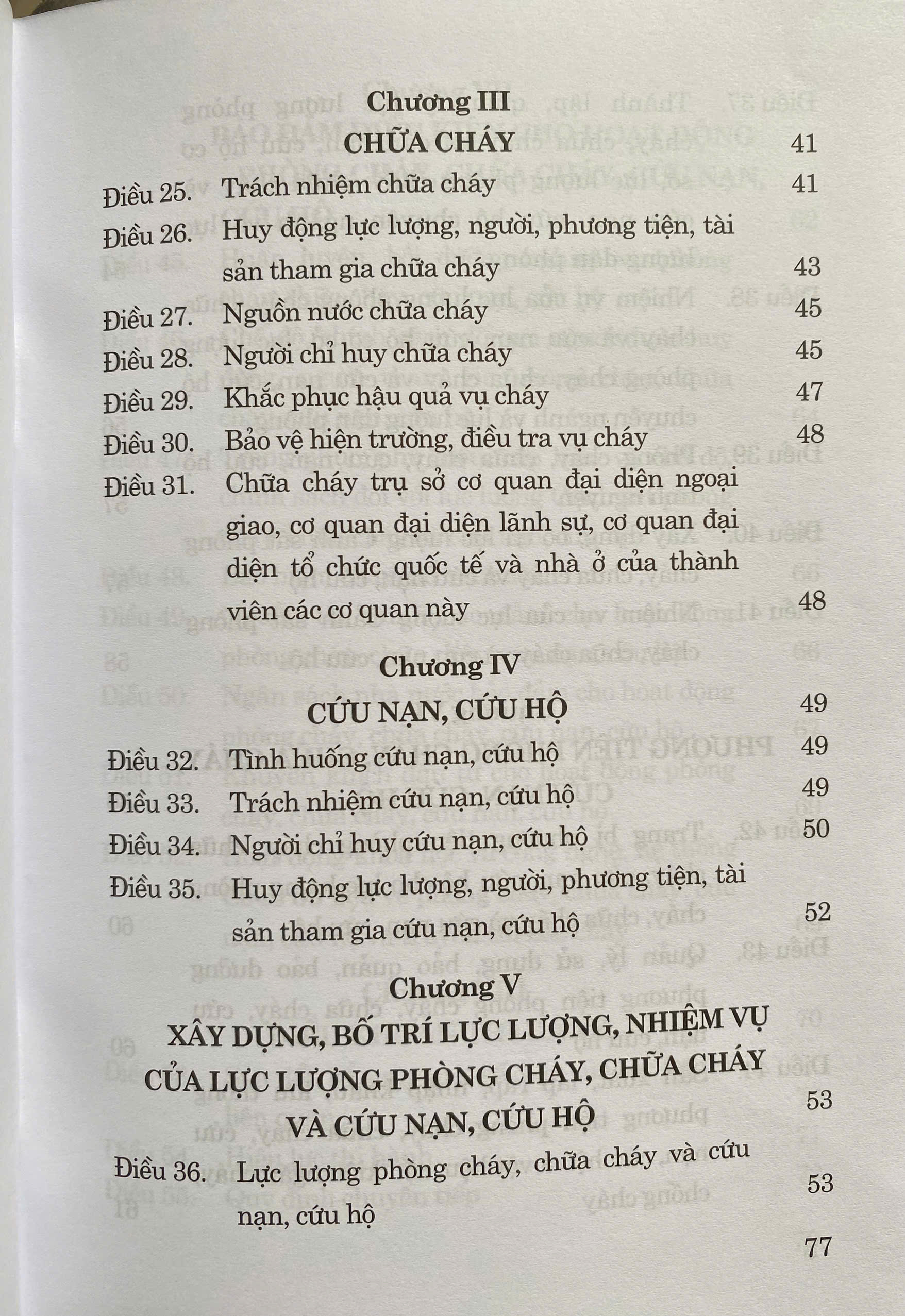 Luật Phòng Cháy, Chữa Cháy Và Cứu Nạn, Cứu Hộ Năm 2024