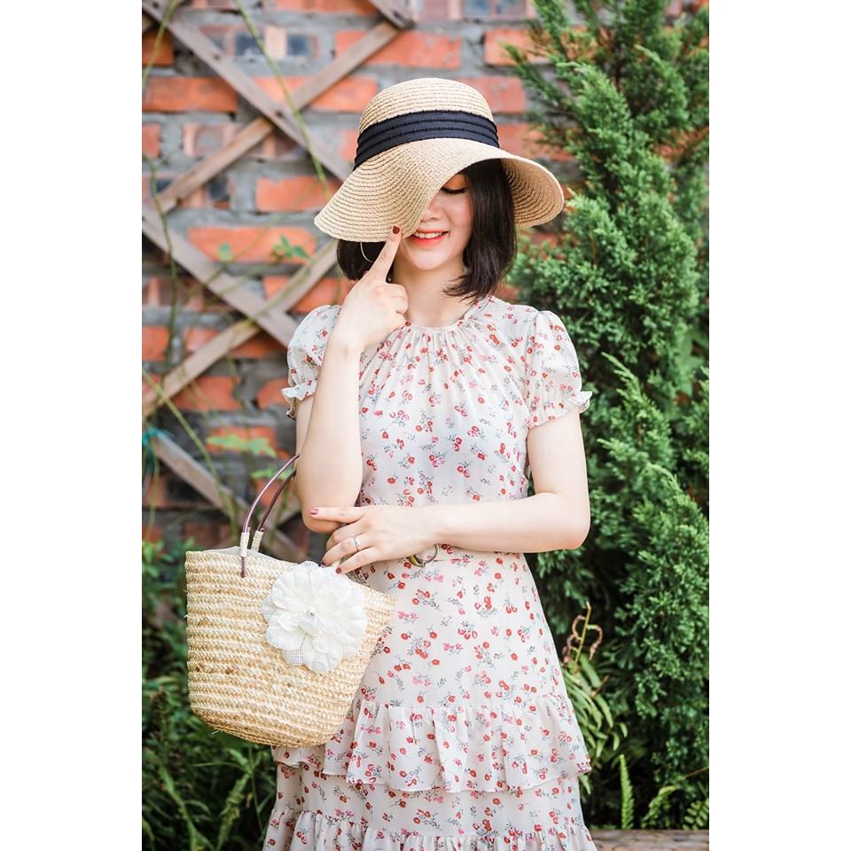 G Beauty Đầm Hoa Nhí Bèo Tầng